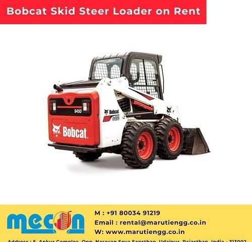 Bobcat Skid Steer Loader on Rent in Udaipur, Rajasthan